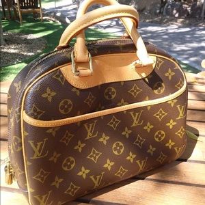 Louis Vuitton Trouville Monogram Canvas Handbag